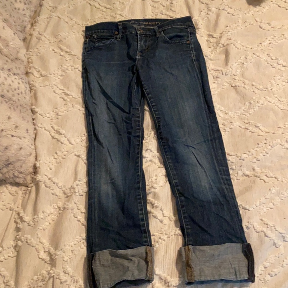 Citizens of Humanity Dark Wash Capris